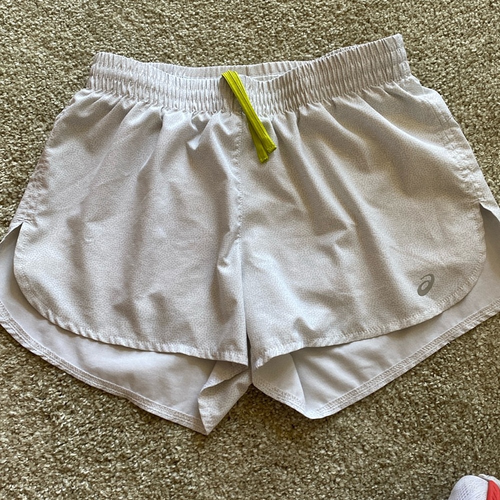 ASICS XS shorts, with shorts under